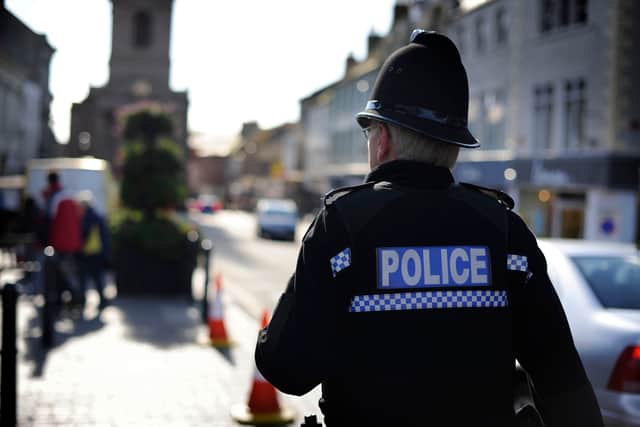 Police have arrested a 31-year-old man on suspicion of theft.