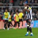 Newcastle United winger Allan Saint-Maximin. (Photo by Stu Forster/Getty Images)