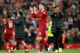 The FA has launched an investigation into a clash between Andrew Robertson and a linesman (Image: Getty Images)