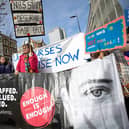 Members of the Royal College of Nursing union could strike until Christmas if no deal is reached with the government over pay.  (Photo by Hesther Ng/SOPA Images/LightRocket via Getty Images)