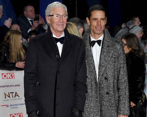 Paul O’Grady with his husband Andre Portasio at the National Television Awards in 2019 (Photo: Stuart C. Wilson/Getty Images) 