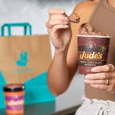  8,000 tubs of Jude’s Ice Cream are up for grabs across Saturday and Sunday (Photo: Deliveroo)