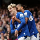 Dominic Calvert-Lewin is edging closer to a return to fitness. (Photo by Naomi Baker/Getty Images)