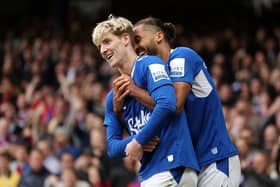 Dominic Calvert-Lewin is edging closer to a return to fitness. (Photo by Naomi Baker/Getty Images)
