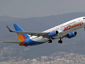 Jet2 has issued a warning to UK holidaymakers, urging them to check for possible delays due to strike action affecting Spanish air traffic services in April (Photo by Urbanandsport/NurPhoto via Getty Images)