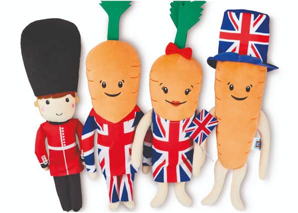 Aldi Kevin the Carrot limited edition range for Queen's Platinum Jubilee