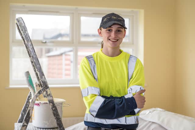 Courtney Maddison is through to the final of the Screwfix Trade Apprentice 2023. 