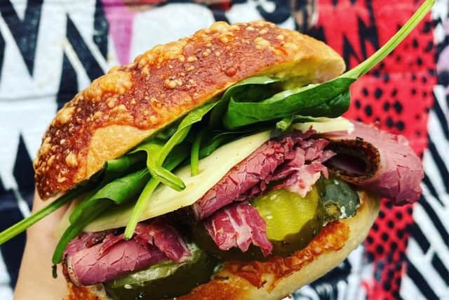The Reuben from Claremont Tea House in Newcastle.