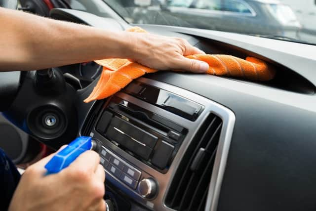 Give mum's car a personal valet both inside and out (photo: adobe)