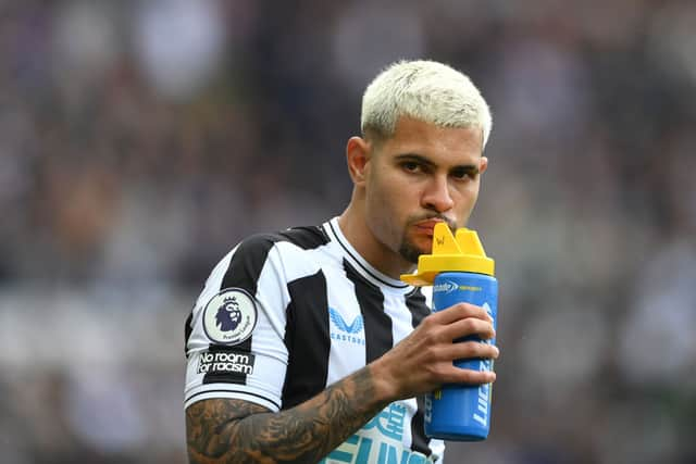 Newcastle United midfielder Bruno Guimaraes. (Photo by Stu Forster/Getty Images)