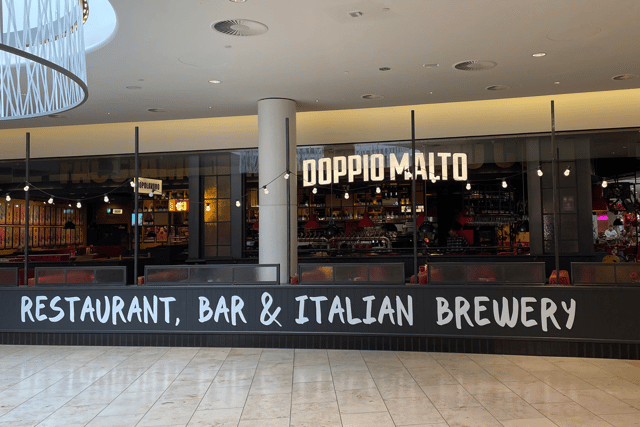 Doppio Malto in the Metrocentre. 