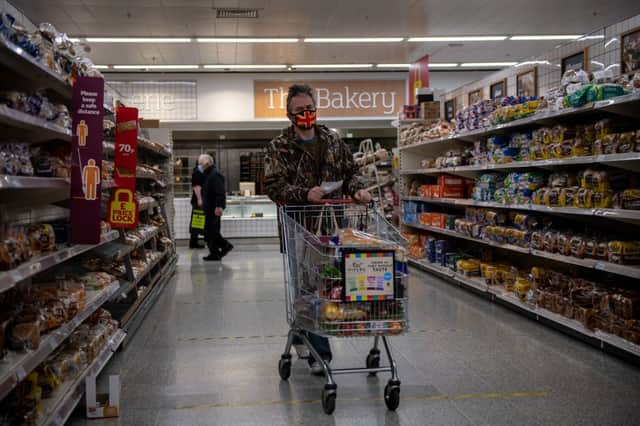Sainsbury’s is still recommending that shoppers and staff wear face masks inside its stores (Photo: Getty Images)
