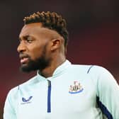 Newcastle United winger Allan Saint-Maximin.
