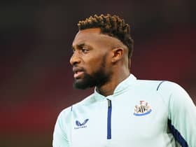 Newcastle United winger Allan Saint-Maximin.