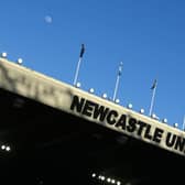 general view of the stadium before the Premier League match between Newcastle United and Manchester United at St. James Park on April 02, 2023 in Newcastle upon Tyne, England. (Photo by Michael Regan/Getty Images)