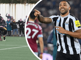 Callum Wilson loved the late Morpeth dramatics (Image: YouTube Highwaymen TV / Getty)