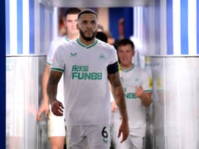 Newcastle United captain Jamaal Lascelles. (Photo by Laurence Griffiths/Getty Images)