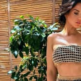 Vicky showed off her incredible figure during her holiday to Dubai. (Picture: Instagram/@ vickypattison)