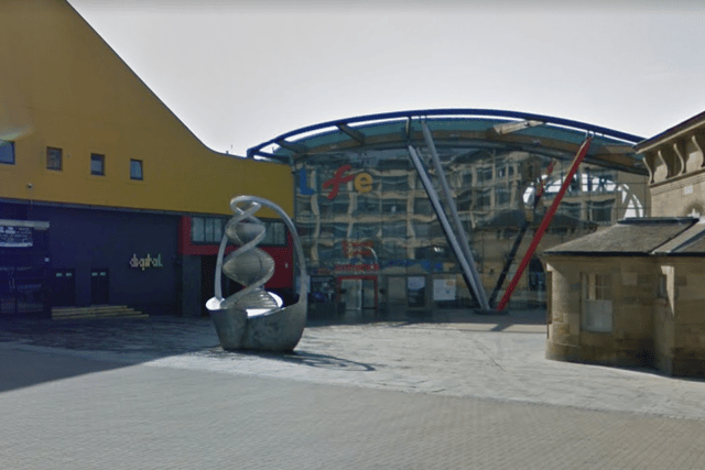 Northumbria Police say the incident happened outside the Centre for Life.