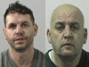 Two men jailed after £38,000 was stolen from a Wallsend building society in an armed robbery