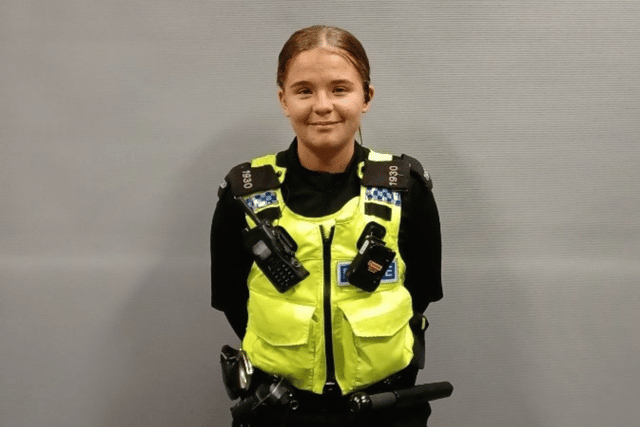 Beth works full time as a police officer at Northumbria Police. 