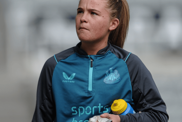 Beth is hoping to achieve glory with Newcastle United Women this weekend. 