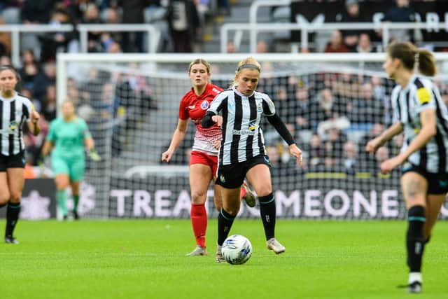 Beth has proven herself to be a key player in midfield this season. Photo: Getty Images. 