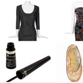 The collection of fifty pieces includes items synonymous with Amy Winehouse’s iconic style, including worn pink satin ballet slippers and black eyeliner.
