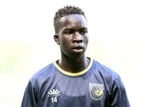 Newcastle United forward Garang Kuol is on loan at Hearts. (Photo by Morgan Hancock/Getty Images)