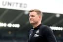 Newcastle United Eddie Howe before the Arsenal game.