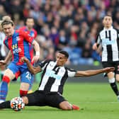 Newcastle United midfielder Isaac Hayden. (Photo by Julian Finney/Getty Images)