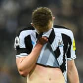 Newcastle United midfielder Sean Longstaff. (Photo by OLI SCARFF/AFP via Getty Images)