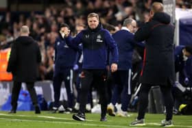 Newcastle United head coach Eddie Howe. (Photo by George Wood/Getty Images)