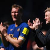 Newcastle United head coach Eddie Howe. (Photo by Stu Forster/Getty Images)