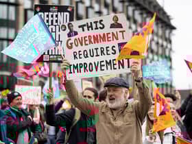 Teachers and senior doctors will ballot in their dispute with the government over pay, which will likely see a fresh round of strikes.  (Photo by Hesther Ng/SOPA Images/LightRocket via Getty Images)