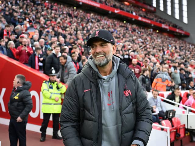 Liverpool manager Jurgen Klopp. (Photo by Nick Taylor/Liverpool FC/Liverpool FC via Getty Images)