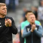Newcastle United head coach Eddie Howe. (Photo by Stu Forster/Getty Images)