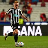 Newcastle United midfielder Matty Longstaff.