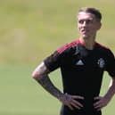 Ethan Galbraith is leaving Manchester United.  (Photo by Matthew Peters/Manchester United via Getty Images)