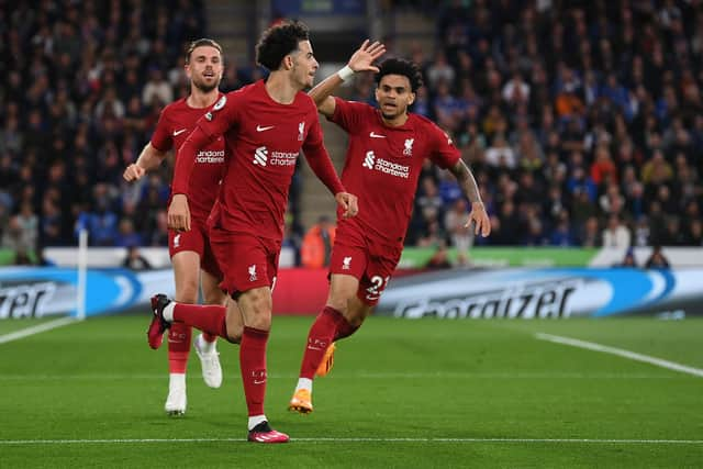 Curtis Jones starred as Liverpool beat Leicester City (Image: Getty Images)