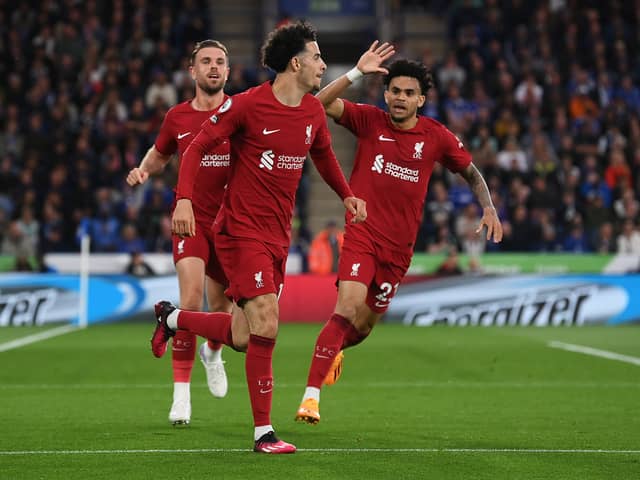 Curtis Jones starred as Liverpool beat Leicester City (Image: Getty Images)