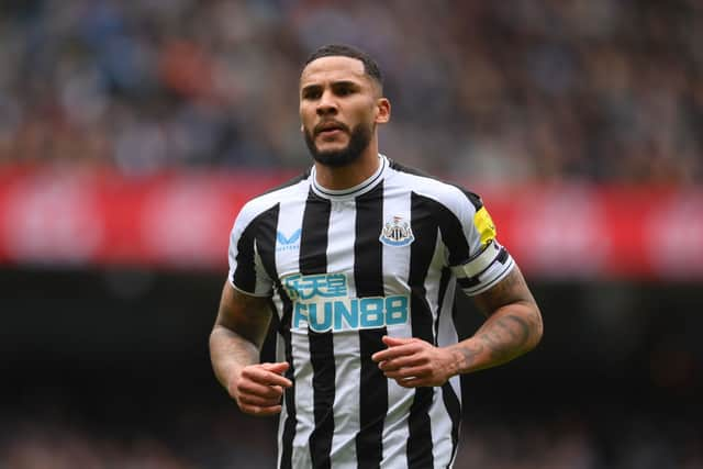 Newcastle United captain Jamaal Lascelles.