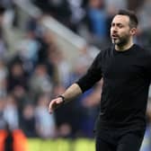 Brighton boss  Roberto De Zerbi.  (Photo by Alex Livesey/Getty Images)