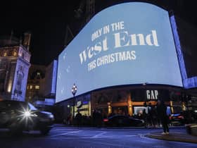 Londons West End, as the Christmas lights are switched-on across the whole district (photo: David Parry/PA Wire)