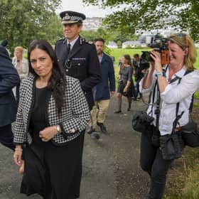 Priti Patel: Police must not treat flashing and harassment of women as ‘low level’ (Photo by Finnbarr Webster/Getty Images)
