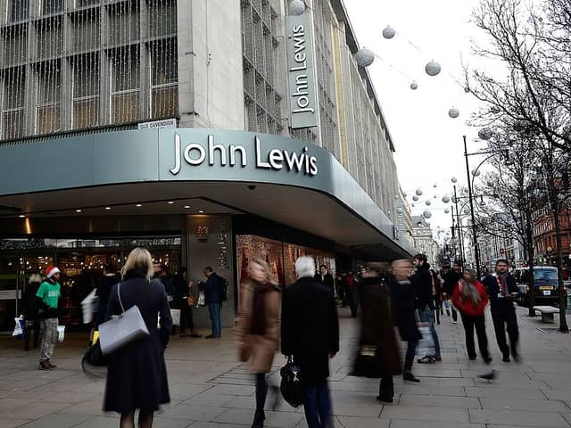John Lewis is recruiting more than 7,000 temporary staff  this Christmas (Photo: Getty Images)