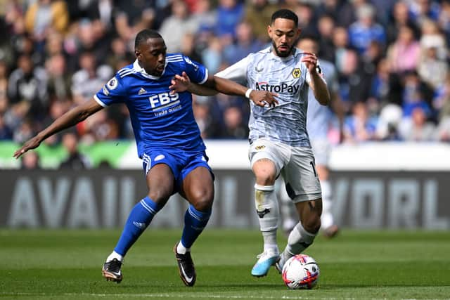 Leicester City midfielder Boubakary Soumare almost joined Newcastle United under Steve Bruce. (Photo by Clive Mason/Getty Images)