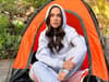 Vicky Pattison sleeps rough for the night to raise money for homeless charity, Centre Point