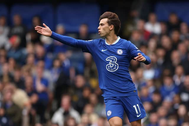  Joao Felix of Chelsea during the Premier League match between Chelsea FC and Nottingham Forest (Photo by Julian Finney/Getty Images)