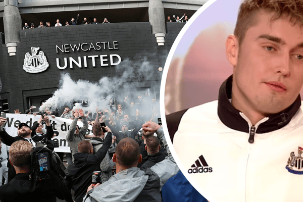 Sam Fender became a Newcastle United legend that morning (Image; Getty / BBC)